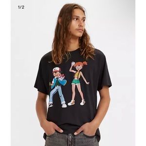 Levi’s NWT Pokémon 25th Anniversary T-Shirt sz XL